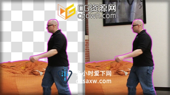 AE笔刷工具Roto使用教程 Unlocking the Power of the Roto Brush Tool in After Effects