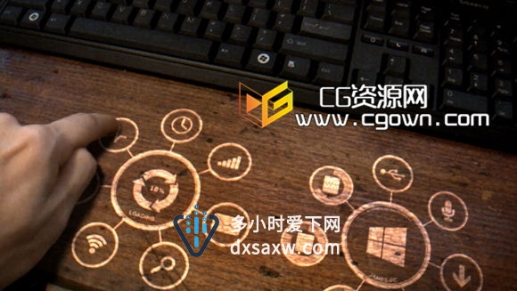 AE与Maya制作虚拟真实UI界面系统 新科技感 合成教程