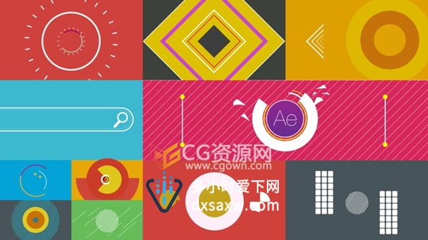 AE教程 创建动态图形运动MG动画&广告视频 AfterEffects教程