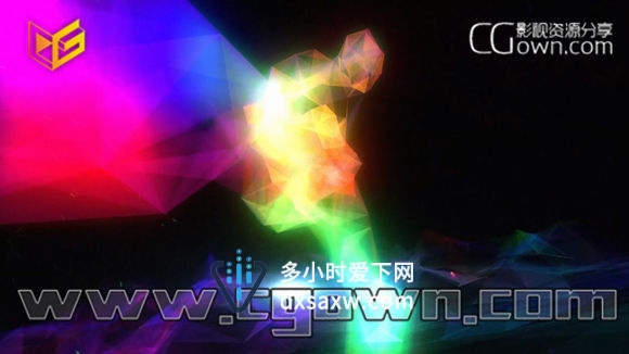 C4D与AE插件Plexus片头包装案例教程 创建形象美观运动员3D粒子世界