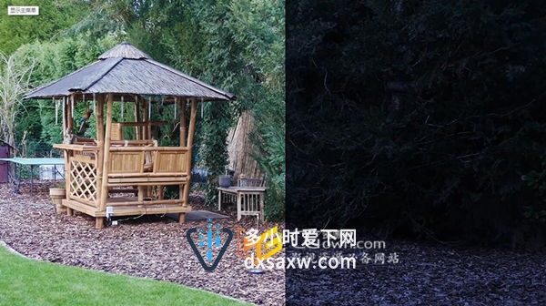 AE教程 学习电影中白天拍摄的镜头转换变夜晚黑夜效果
