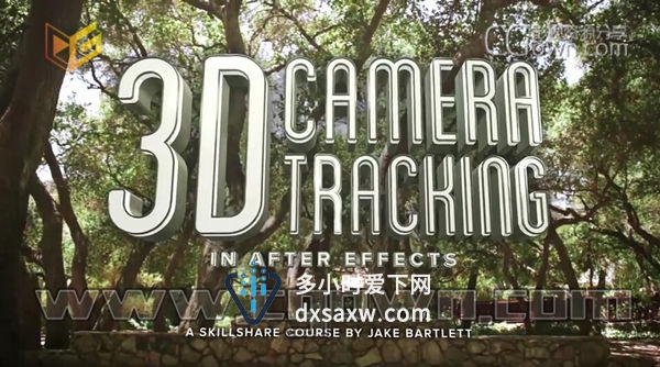 AE教程 3D Camera Tracking摄像机跟踪反求影片与三维合成技术