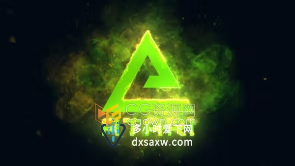 创建能量爆炸动画LOGO效果视频片头AE模板