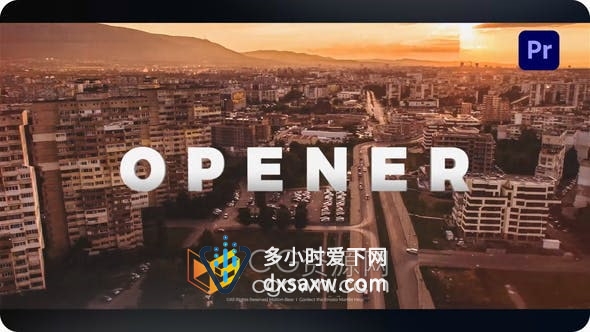 PR模板-流行时尚动态嘻哈风格图文展示城市生活流行趋势宣传短片