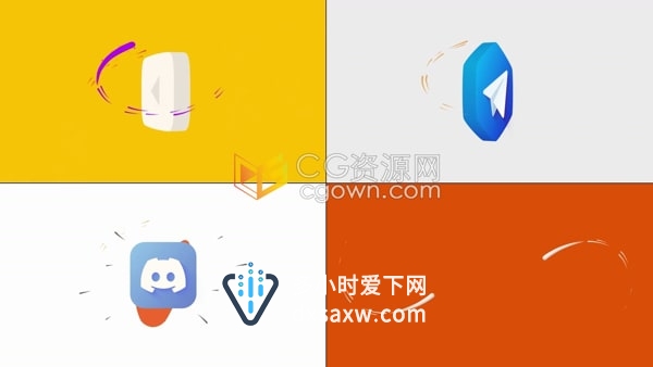 Simple Liquid Logo Opener简单液体标志AE模板