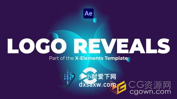 60种不同风格的标志LOGO动画-AE模板资源