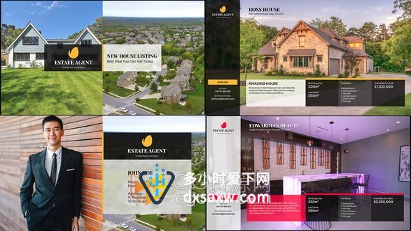 AE模板-房地产宣传视频样板间展示室内设计装修公司宣传片