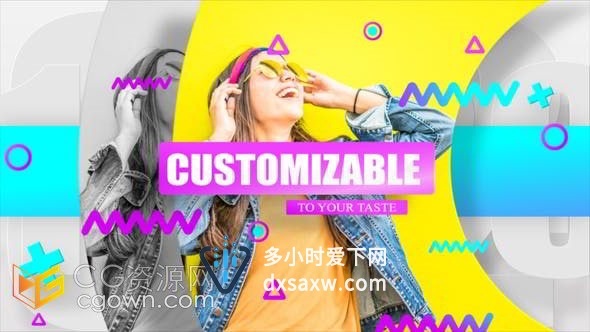 简约整洁时尚潮流品牌现代宣传片AE模板