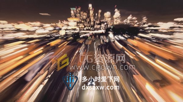 AE教程视频长时间曝光拖尾转换场景音效AfterEffects