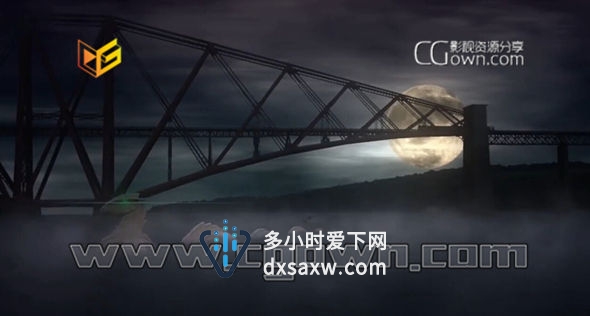 AE制作换天教程 将几组白天实拍视频素材合成超现实的夜景 很多细节