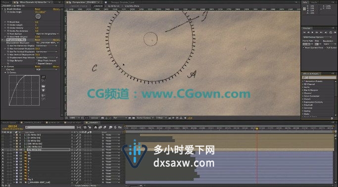 AE铅笔绘图效果教程Pencil Drawing Tutorial