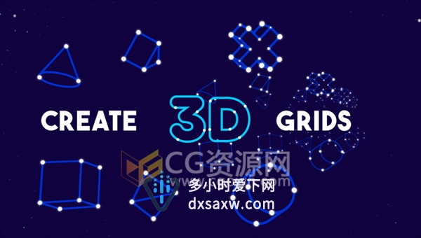 Gridder 2.1.0.1 AE脚本制作图形阵列排列工具带视频教程