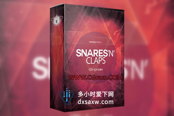 100+各种各样独特大胆明快的Snare小军鼓和Clap拍打声