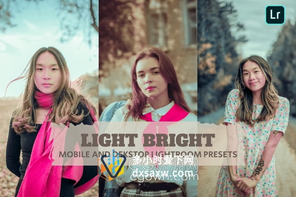 7种照片明亮增强LR预设Light Bright Lightroom Presets