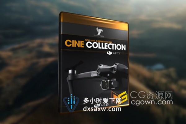 CINE COLLECTION DJI AIR 2S LUTs PACK大疆DJI AIR 2S无人机航拍调色CUBE预设