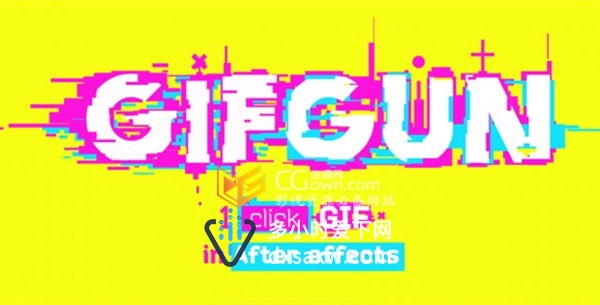 GifGun v1.0.4.2 AE脚本 一键快速输出GIF动态图工具