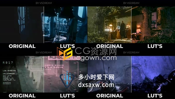 15组高质量电影级LUTs明亮饱和调色预设CUBE含使用教程AE/PR/PS/FCPX/达芬奇使用