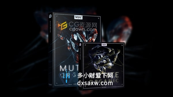 Mutate Organic 4570种外星人生物未知有机体生命变异无损音效素材