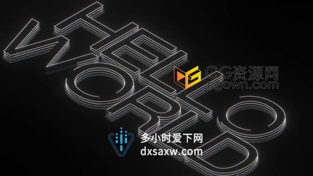 AE插件Discotext v1.2.3实时文本图层修剪路径描边动画