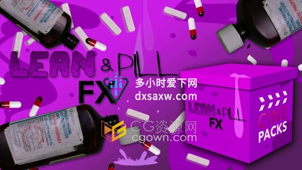 Lean & Pill FX 药物吸毒有害健康禁毒宣传视频素材制作