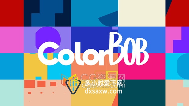 AE脚本ColorBob V1.0调色板颜色管理快速配色工具支持Win/Mac系统