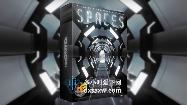 Spaces音效库塑造环境科幻恐怖电影氛围130多个音效素材文件