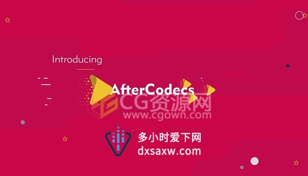 安装AfterCodecs v1.1.4就能让你AE输出H265、ProRes视频编码