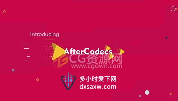 AfterCodecs v1.7.4插件安装支持AE/PR软件加快速度输出渲染视频