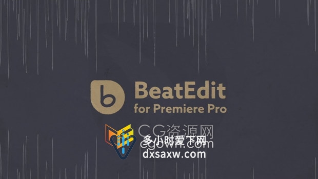 PR脚本BeatEdit v2.0.006音乐鼓点自动节拍打点标记动画工具
