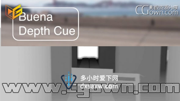 AE插件Buena Depth Cue v2.5.8 Win/Mac三维Z通道真实景深效果