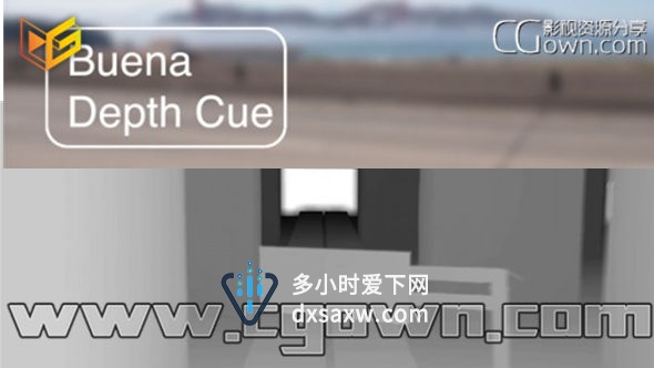 AE插件 三维Z通道景深效果 Buena Depth Cue V2.5.1