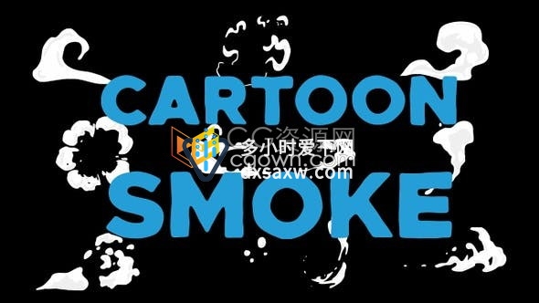 10组4K分辨率手绘烟雾飞溅动画效果视频素材带通道