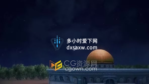 全高清斋月背景视频素材
