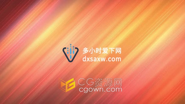 视频素材-抽象渐变颜色背景柔和模糊彩色线条发光渐变动画