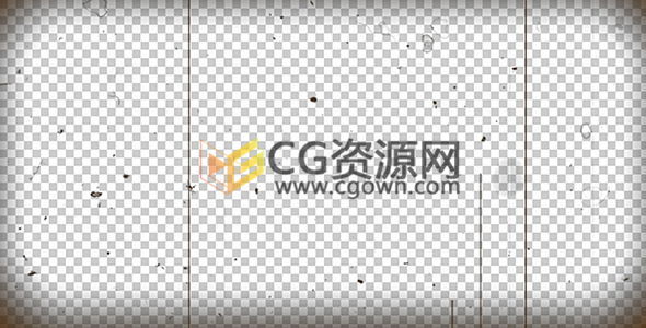 10组复古老电影划痕斑点1080P高清视频素材