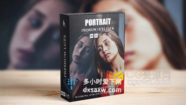 Portrait Cinematic LUTs人像电影调色CUBE预设