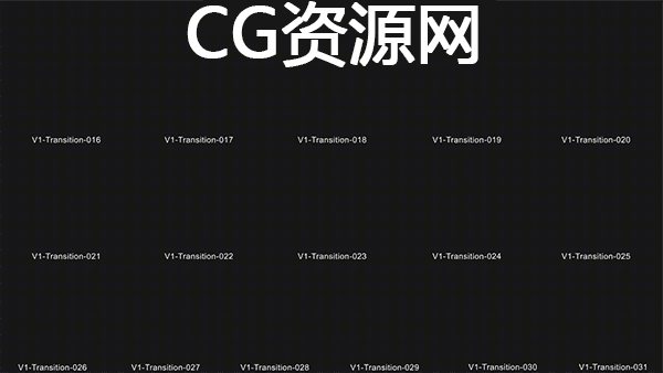 4K分辨率视频素材 31组图形遮罩转场动画带透明通道素材