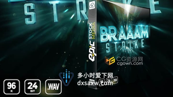 好莱坞大片电影和游戏预告片科幻音效素材BRAAAM Strike