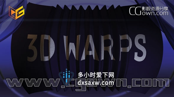 AE插件 三维扭曲变形 Zaxwerks 3D Warps 2.0.1 (Win/Mac)