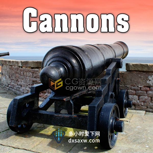 Cannons Sound Effects各种各样的大炮炮弹射击爆炸音效