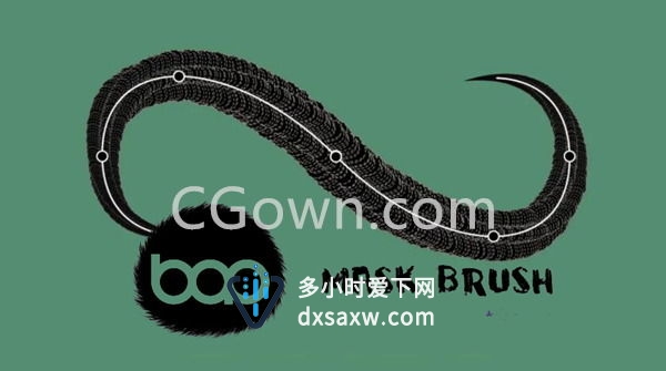 AE插件Mask Brush v1.9.14 Win/Mac制作路径遮罩笔刷动画