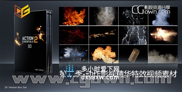 第二季-动作影视精华特效2K超高清视频素材 Video Copilot Action Essentials 2 (新上传)