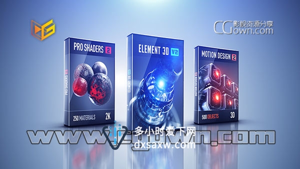 AE插件 新版本E3D V2只有安装程序未见破解文件 Element 3D v2.0.4.1966 Win64