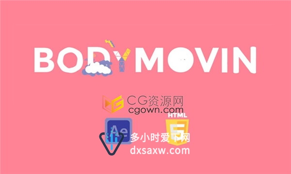 AE脚本Bodymovin v5.5.9可以导出json格式在Web动画制作工具下载