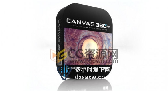 Canvas 360 Pro v1.33 AE脚本VR全景视觉合成带使用教程