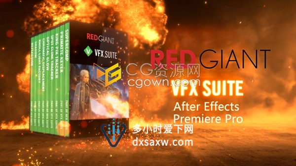 Red Giant VFX Suite v1.0 Mac版本注册码破解AE/PR插件下载