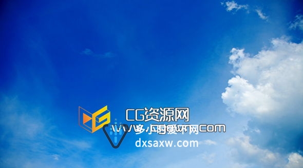 间隔拍摄蓝天和白云高清视频素材 VideoHive Cloudy Sky