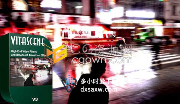 AE/PR/Vegas/Edius/Avid视频特效转场插件包proDAD VitaScene v3.0.262