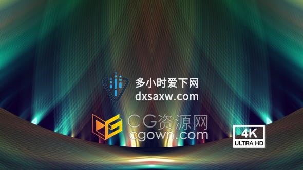 4K分辨率VJ素材激光灯串条纹光线舞台视觉LED背景视频素材