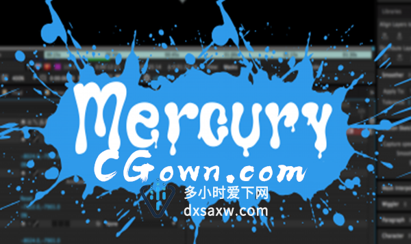 Mercury v1.2 AE脚本下载制作流体融球MG动画工具